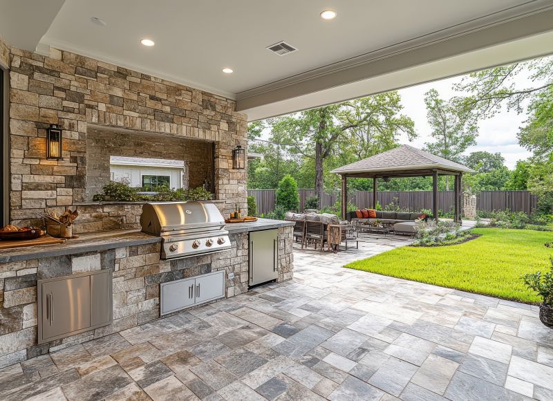 Built-In Grills, Pizza Ovens, And More: Popular Outdoor Kitchen Design Options