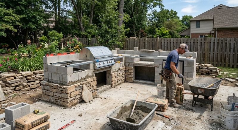 Outdoor Kitchen Construction in Las Vegas, NV