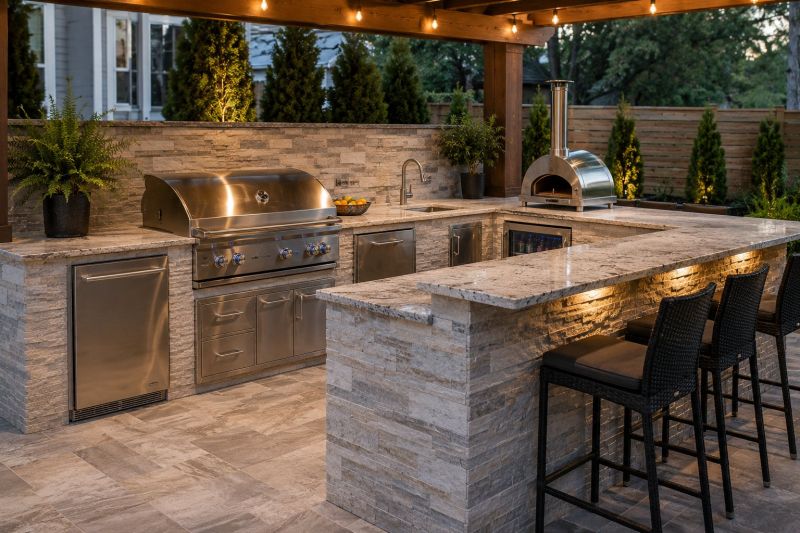 Outdoor Kitchen Renovation in Roswell, GA