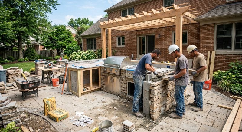 Outdoor Kitchen Remodeling in Las Vegas, NV