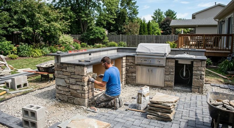 Outdoor Kitchen Renovation in Monterey, CA